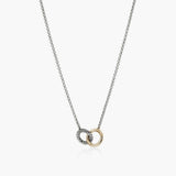 Essentials Two-Tone Linked Necklace