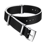 NATO strap Polyamide, black and white
