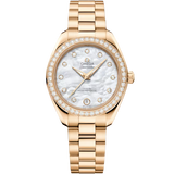 Seamaster Aqua Terra 150M 30 mm, Moonshine™ gold on Moonshine™ gold