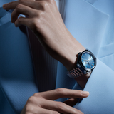 Seamaster Aqua Terra 150M 38 mm, steel on steel