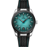 Seamaster Aqua Terra 150M 38 mm, steel on rubber strap