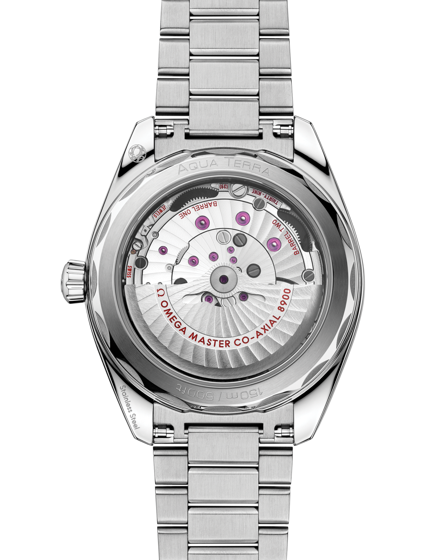 Seamaster Aqua Terra 150M 41 mm, steel on steel