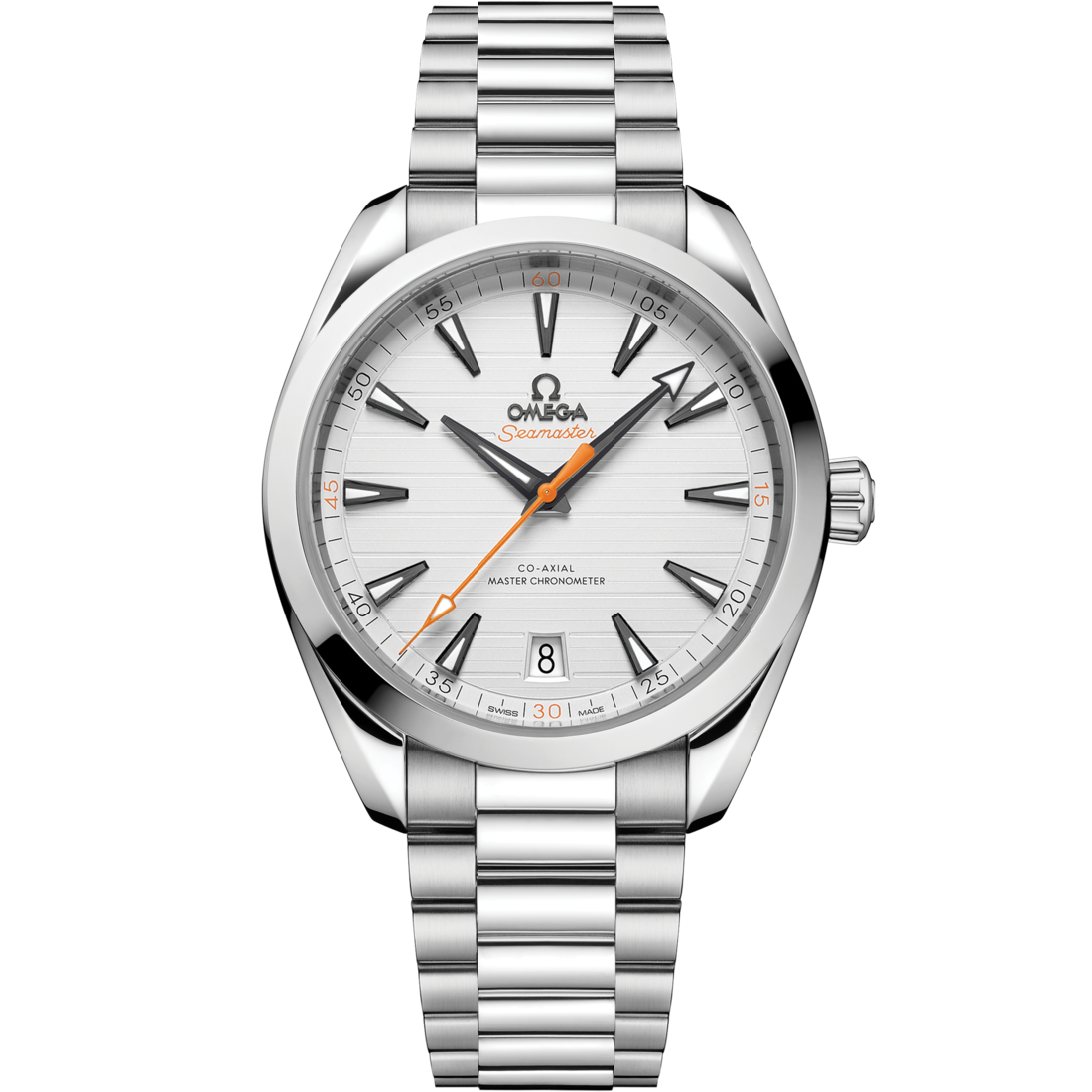 Seamaster Aqua Terra 150M 41 mm, steel on steel