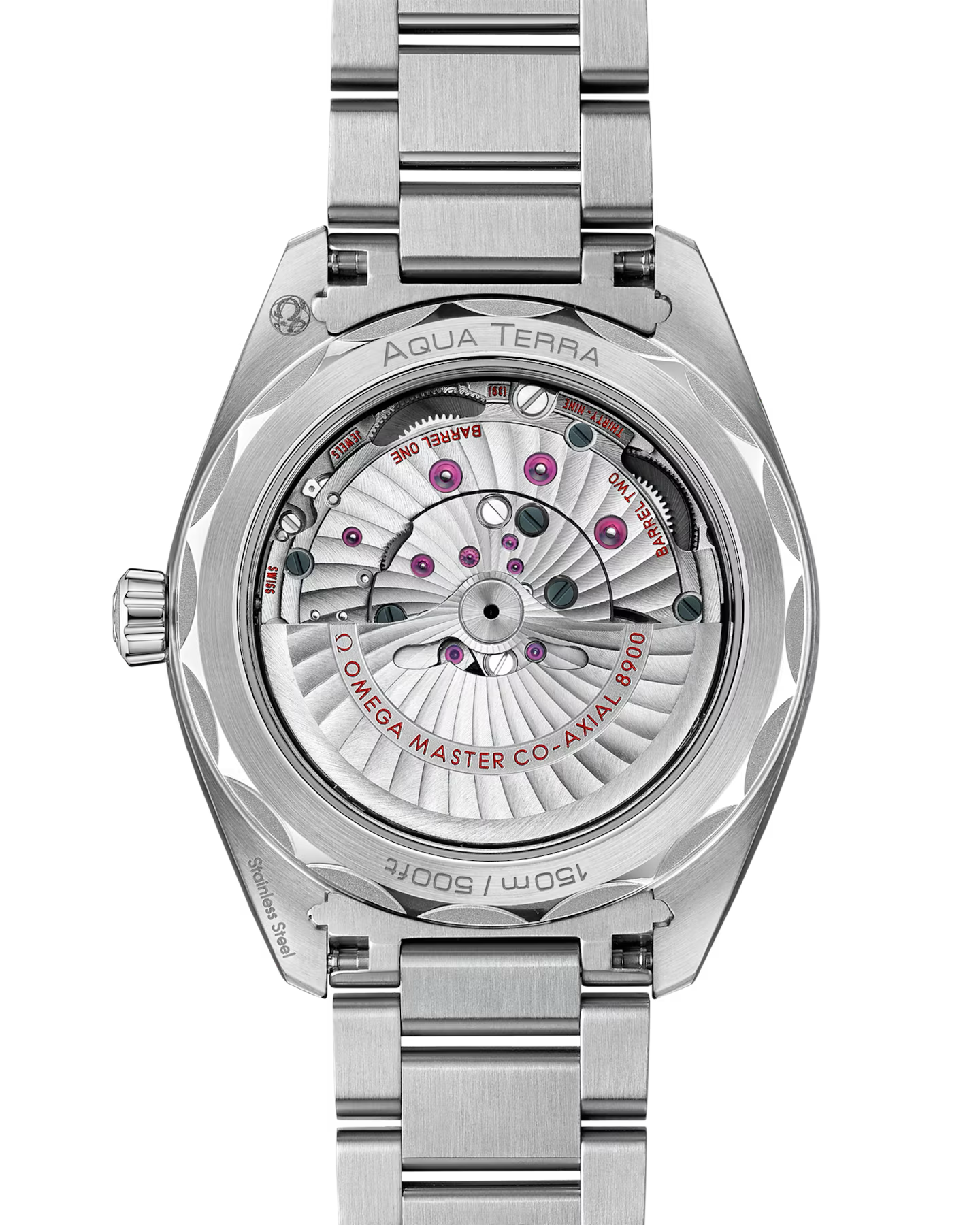Seamaster Aqua Terra 150M 41 mm, steel on steel