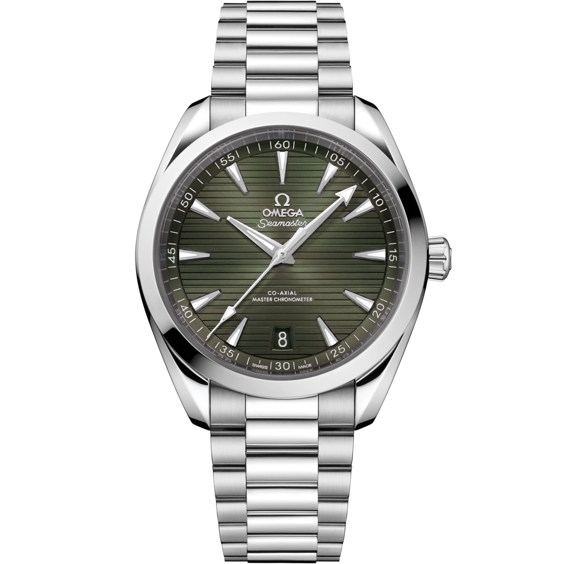 Seamaster Aqua Terra 150M 41 mm, steel on steel