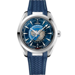 Seamaster Aqua Terra 150M 43 mm, steel on rubber strap