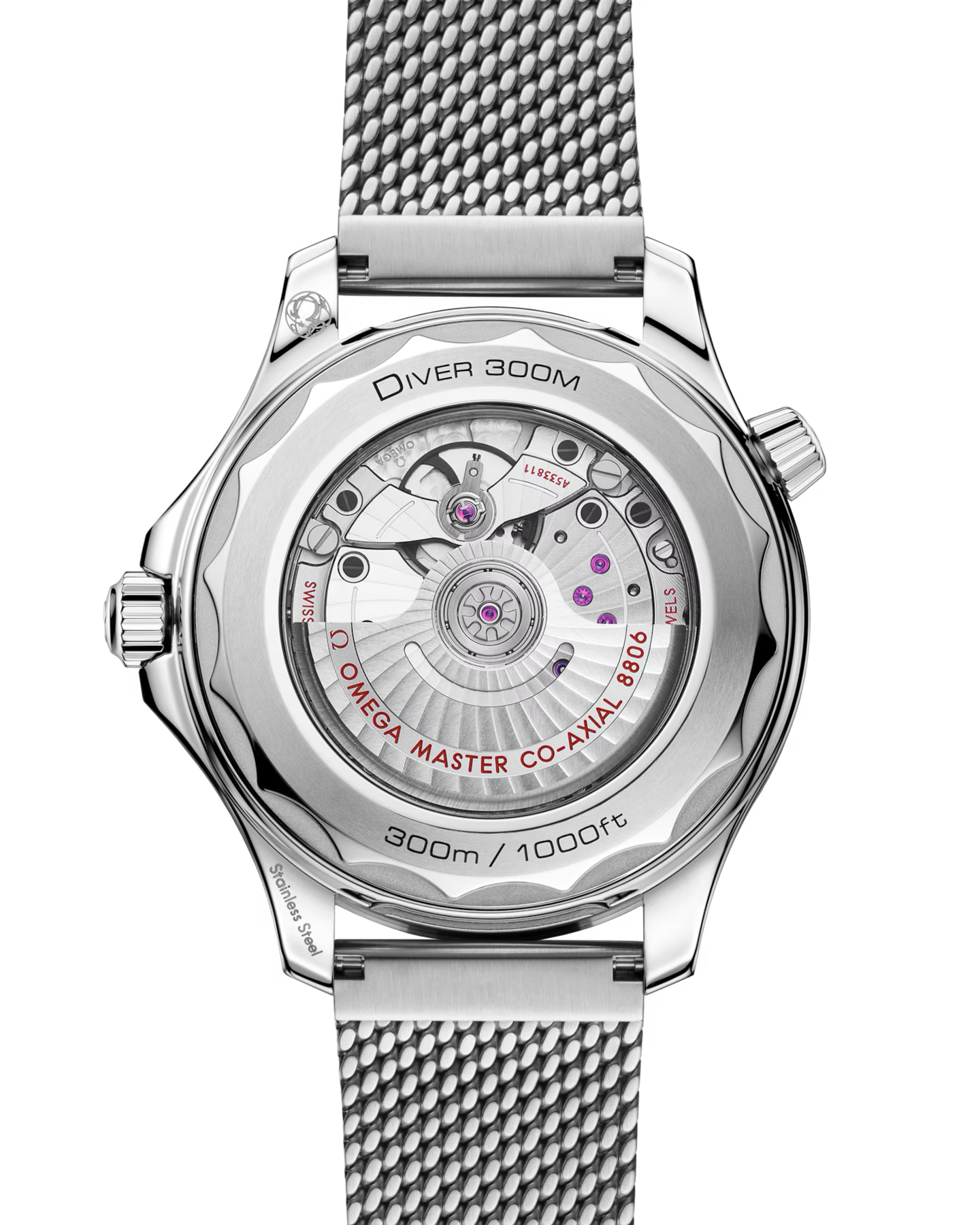Seamaster Diver 300M 42 mm, steel on steel