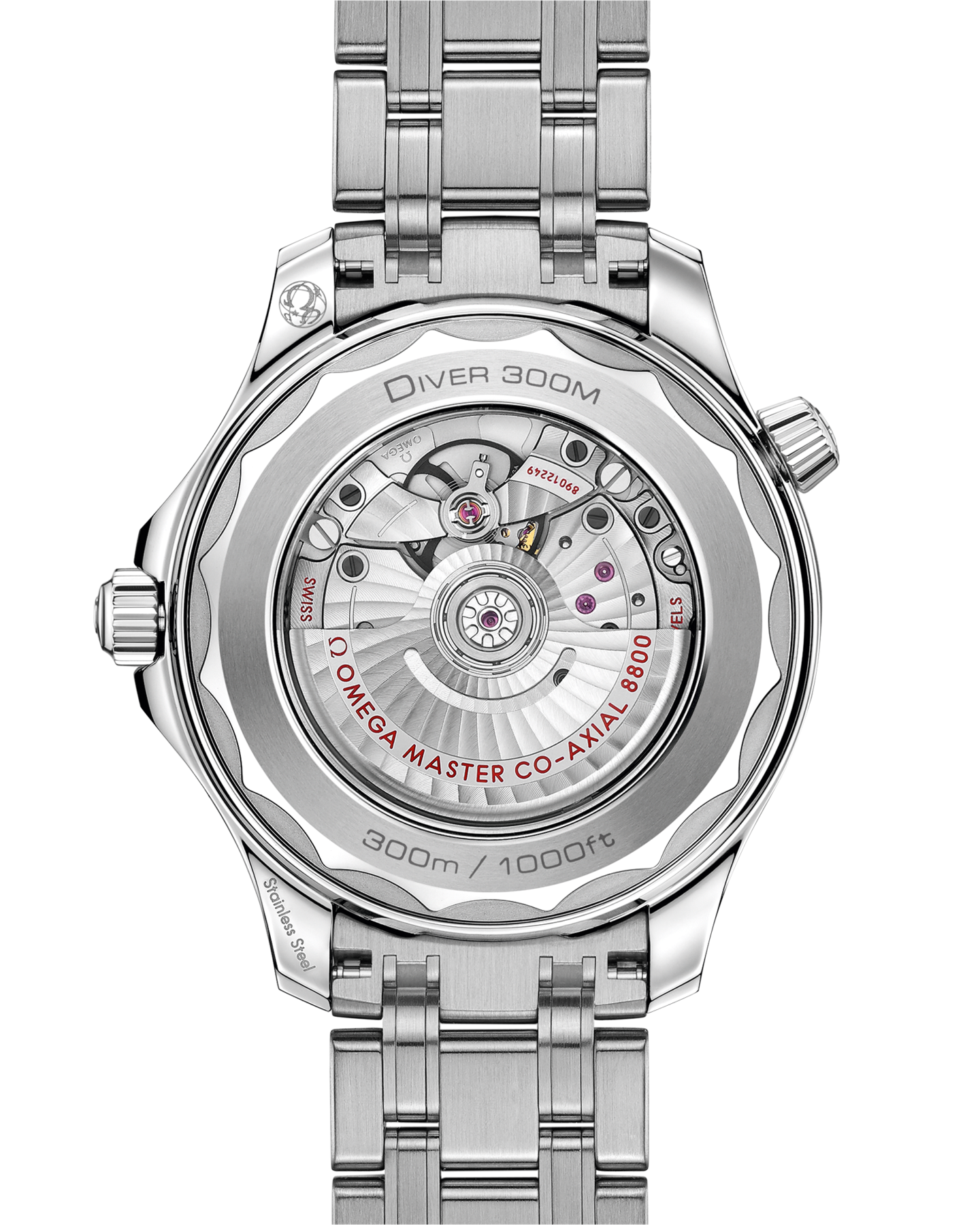 Seamaster Diver 300M 42 mm, steel on steel