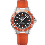 Seamaster Planet Ocean 600M 42 mm, steel on rubber strap