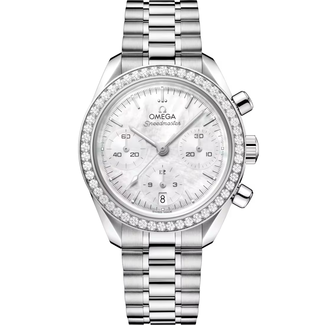 Speedmaster 38 mm, steel on steel