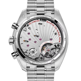 Speedmaster Moonphase 43 mm, steel on steel