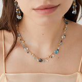18K Yellow Gold Paradise Mixed Topaz Single-Strand Necklace