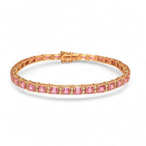 Pink Sapphire Bracelet