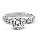 White Gold Diamond Semi-Mounting