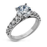 White Gold Diamond Semi-Mounting