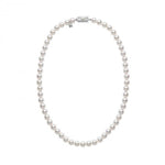 18K White Gold Pearl Necklace