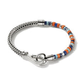 4.5mm Heishi Bracelet with Gemstones and Enamel