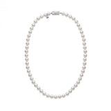 18k White Gold Everyday Essentials Pearl Strand Princess Necklace