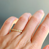 Regency White Diamond Band