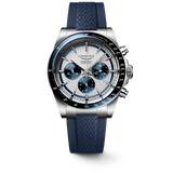 CONQUEST CHRONOGRAPH, automatic watch, Ø 42.00 mm, stainless steel and ceramic bezel.