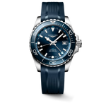 HYDROCONQUEST GMT- L3.790.4.96.9 Automatic watch, Ø 41.00 mm, Stainless steel and ceramic bezel