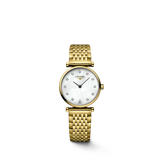 LA GRANDE CLASSIQUE DE LONGINES- L4.209.2.87.E Quartz watch, Ø 24.00 mm, yellow pvd coating
