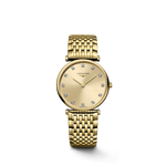 LA GRANDE CLASSIQUE DE LONGINES- L4.512.2.37.E Quartz watch, Ø 29.00 mm, yellow pvd coating