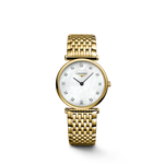 LA GRANDE CLASSIQUE DE LONGINES- L4.512.2.87.E Quartz watch, Ø 29.00 mm, yellow pvd coating
