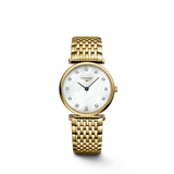 LA GRANDE CLASSIQUE DE LONGINES- L4.512.2.87.E Quartz watch, Ø 29.00 mm, yellow pvd coating