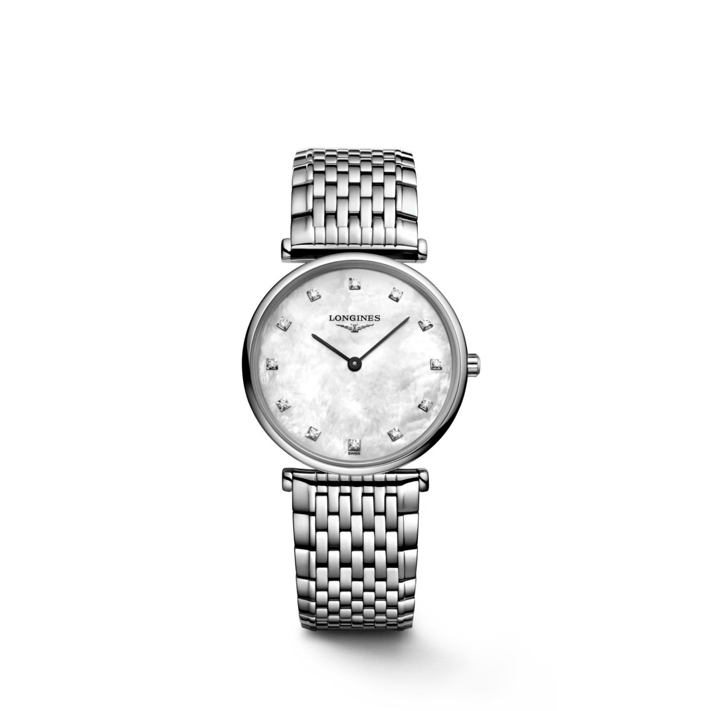 A GRANDE CLASSIQUE DE LONGINES- L4.512.4.87.C Quartz watch, Ø 29.00 mm, stainless steel