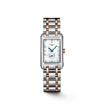 LONGINES DOLCEVITA- L5.255.5.87.7 Quartz watch, 20.80 x 32.00 mm, stainless steel with rose gold 18 carats crown