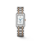 LONGINES DOLCEVITA- L5.255.5.87.7 Quartz watch, 20.80 x 32.00 mm, stainless steel with rose gold 18 carats crown