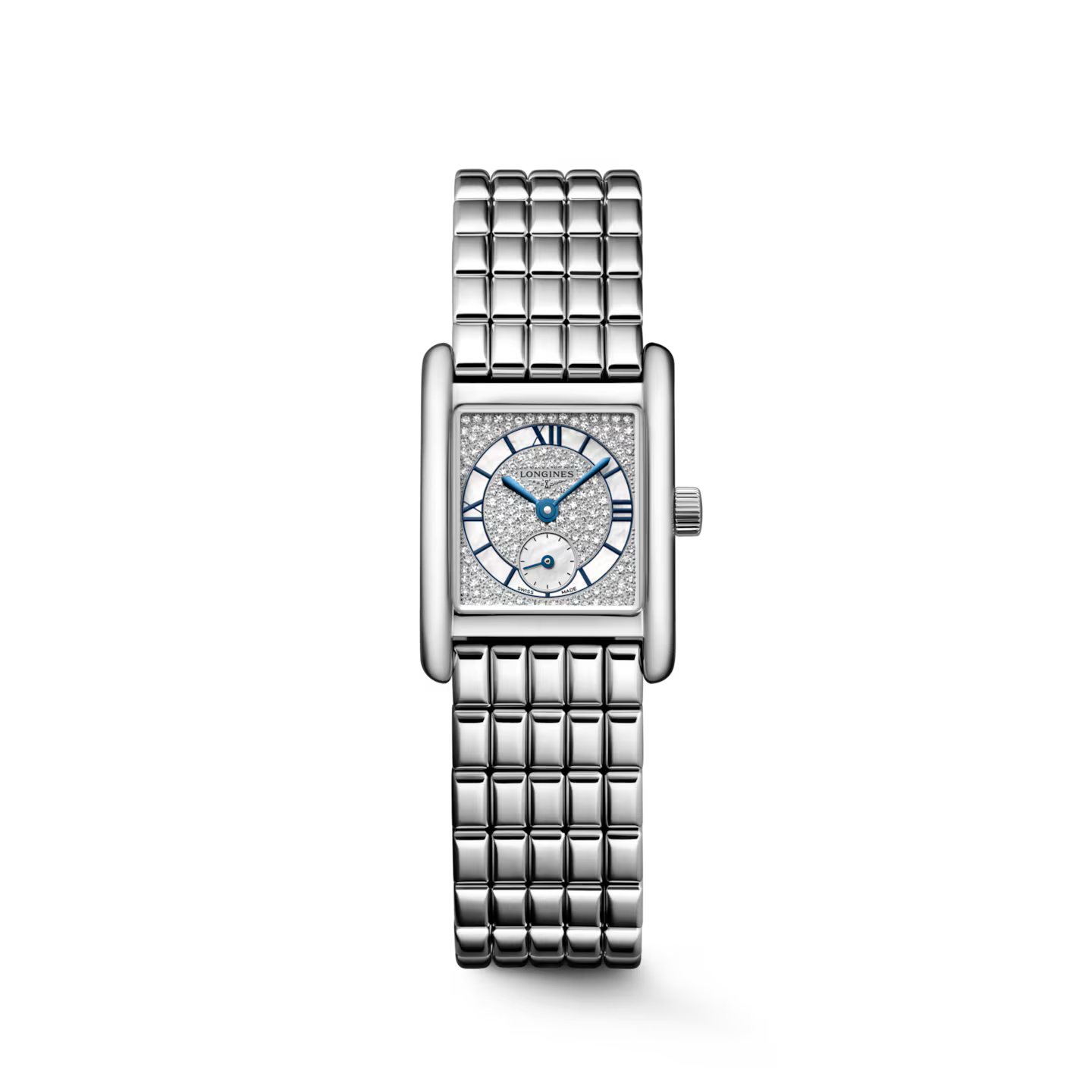 LONGINES MINI DOLCEVITA- L5.200.4.87.6 Quartz watch, 21.50 x 29.00 mm, stainless steel
