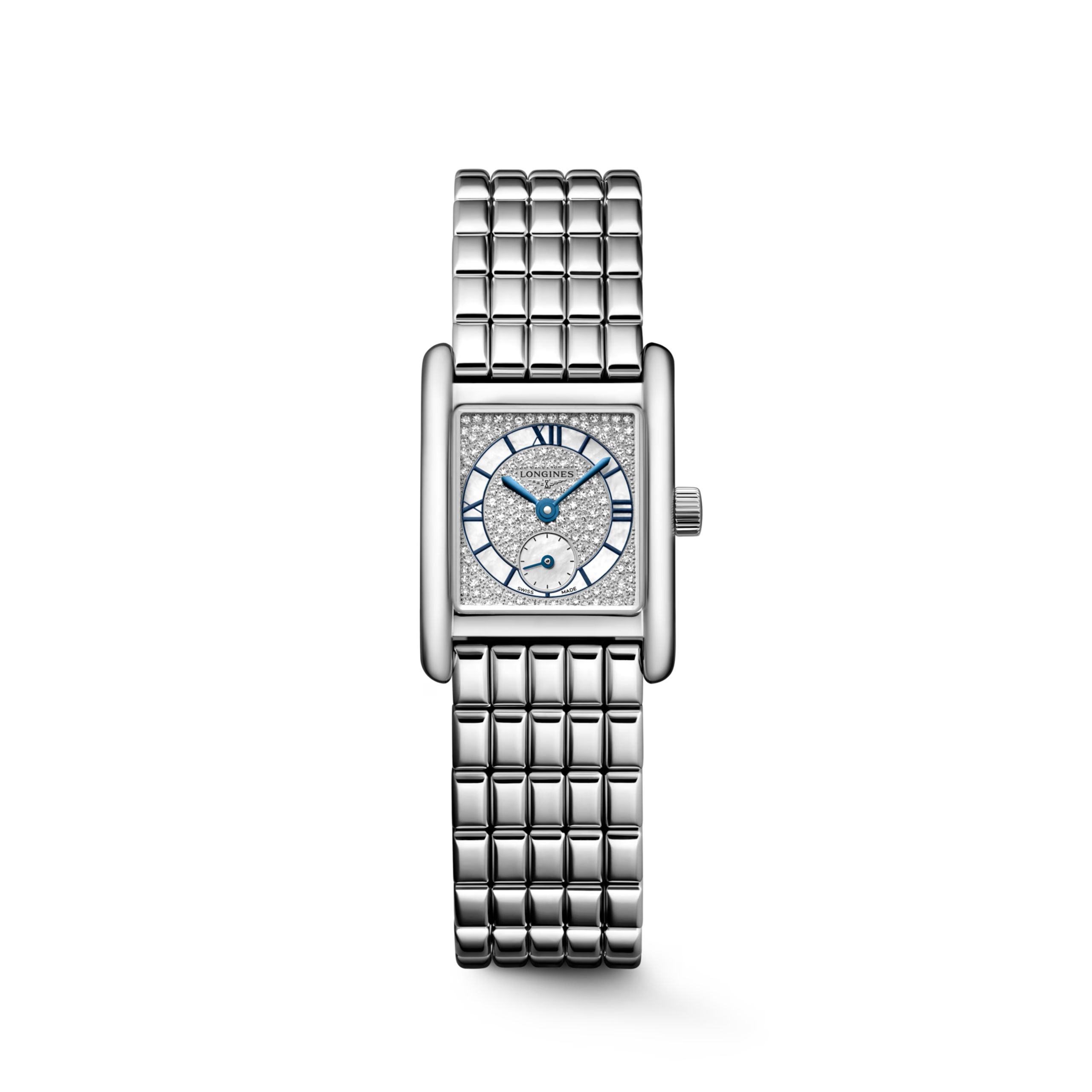 MINI DOLCEVITA- L5.200.4.87.6 Quartz watch, 21.50 X 29.00 mm, Stainless steel,