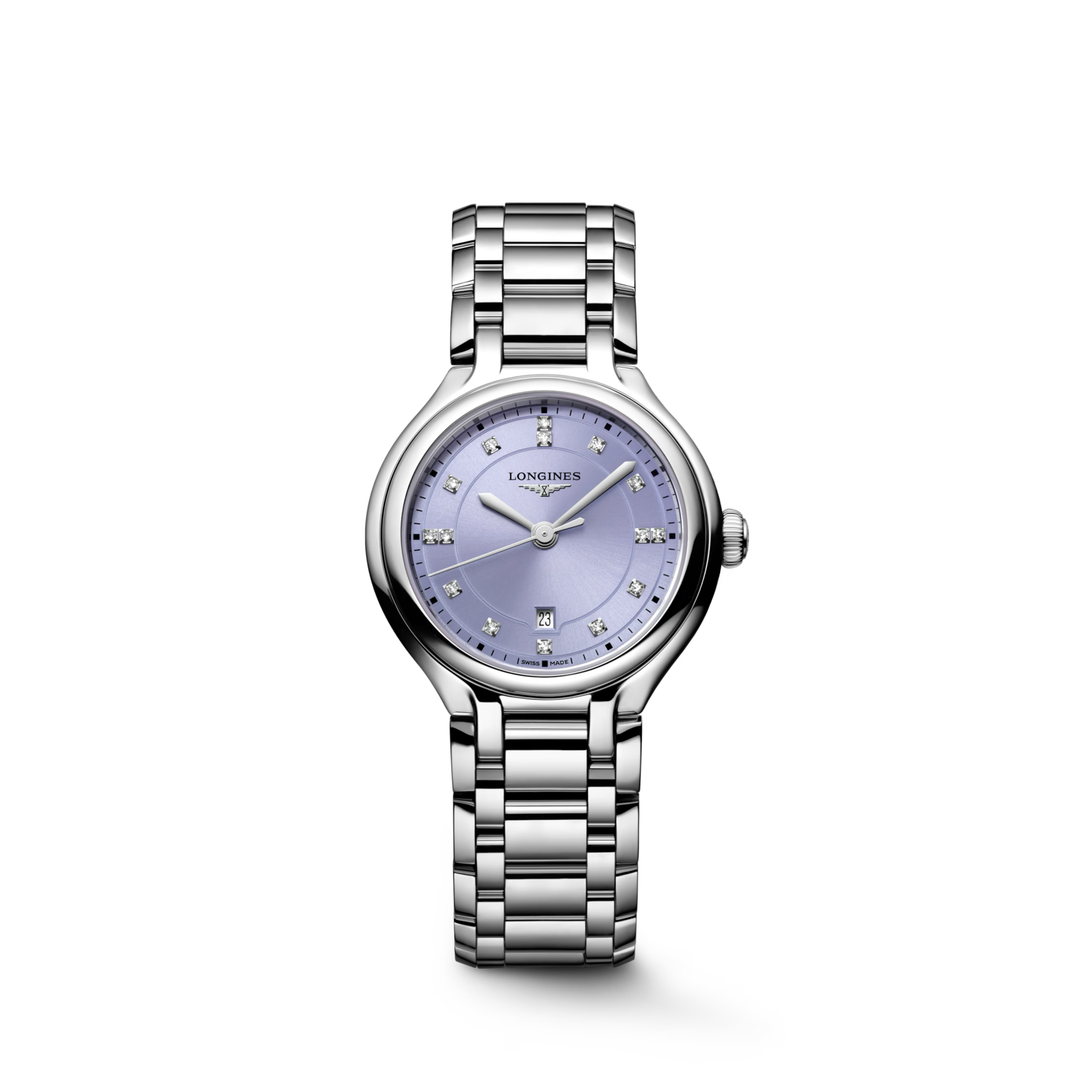 PRIMALUNA- L8.142.4.07.6 Quartz watch, Ø 30.00 mm, Stainless steel