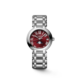 LONGINES PRIMALUNA MOONPHASE- L8.115.4.92.6 Quartz watch, Ø 30.50 mm, stainless steel