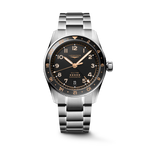 SPIRIT ZULU TIME- L3.802.4.50.6 Automatic watch, Ø 39.00 mm, Stainless steel and ceramic bezel