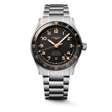 SPIRIT ZULU TIME, automatic watch, Ø 42.00 mm, stainless steel and ceramic bezel.