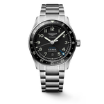SPIRIT ZULU TIME- L3.812.4.53.6 Automatic watch, Ø 42.00 mm, Stainless steel and ceramic bezel
