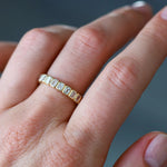 Nea White Diamond Band